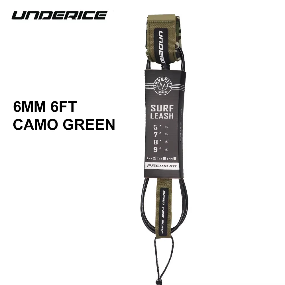 Surf Leash SUP Board 6-10FT Surfboard Leash Surf Leg Rope Surfing Leash for All Surfboard Foot Rope Surf Accessories