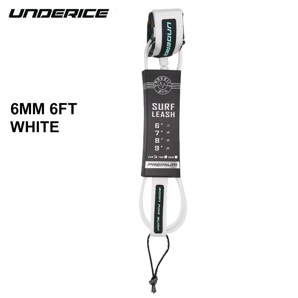 Surf Leash SUP Board 6-10FT Surfboard Leash Surf Leg Rope Surfing Leash for All Surfboard Foot Rope Surf Accessories