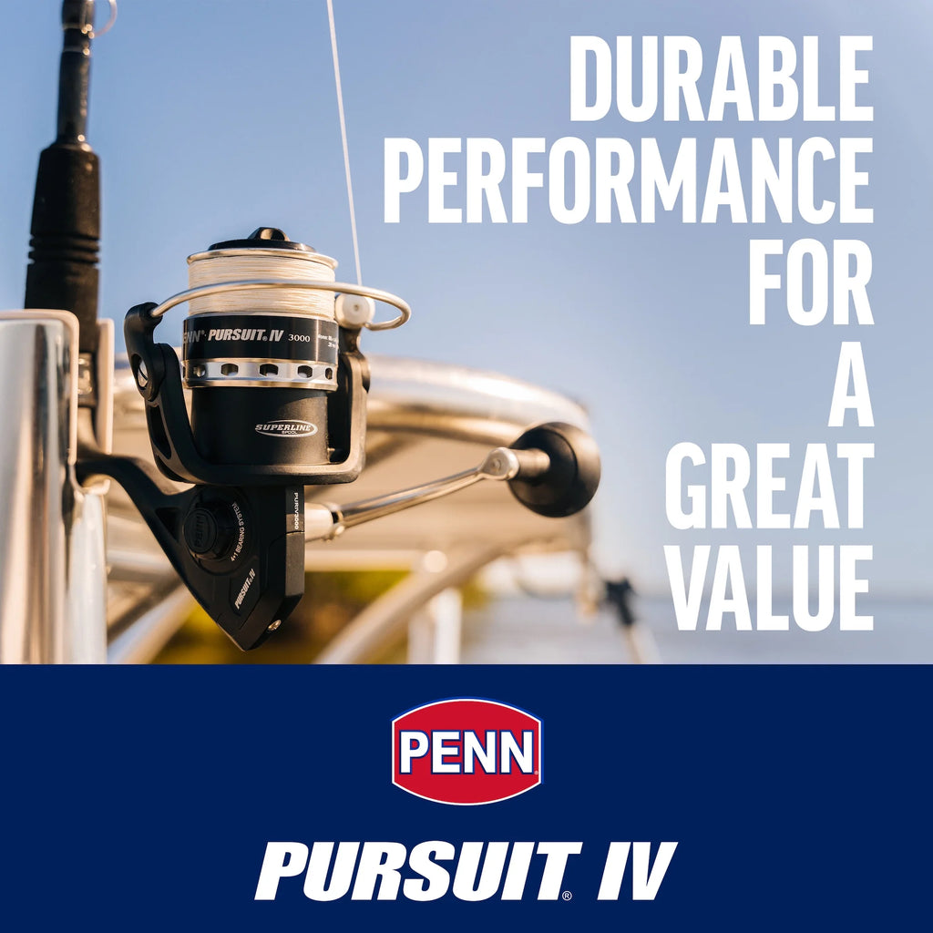 Pursuit® IV Spinning Reel, 4000 Size Fishing Reel