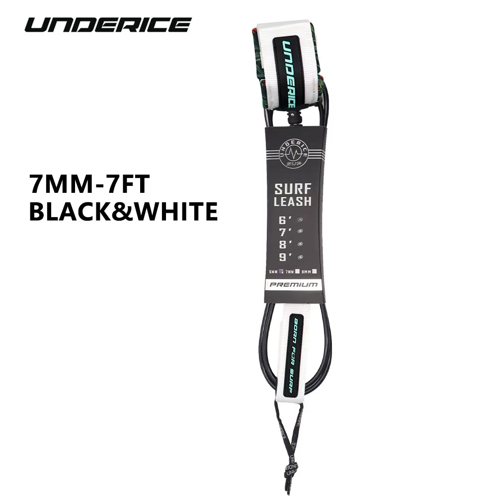 Surf Leash SUP Board 6-10FT Surfboard Leash Surf Leg Rope Surfing Leash for All Surfboard Foot Rope Surf Accessories