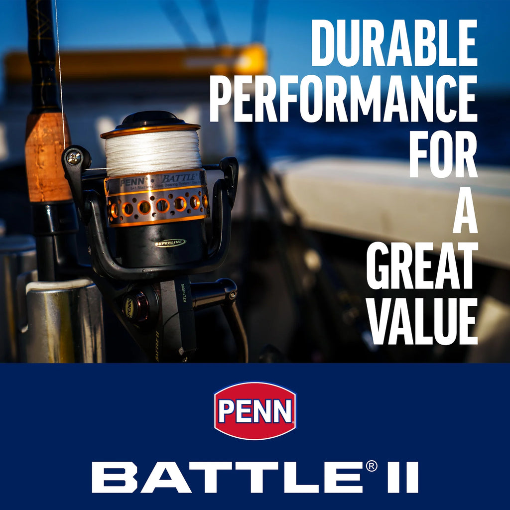 Battle® II Spinning Reel, 2500 Size Fishing Reel