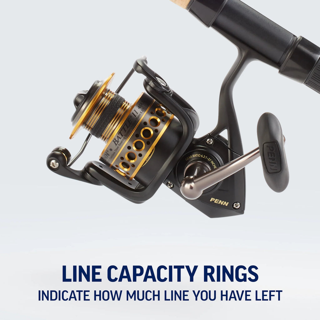 Battle® II Spinning Reel, 2500 Size Fishing Reel