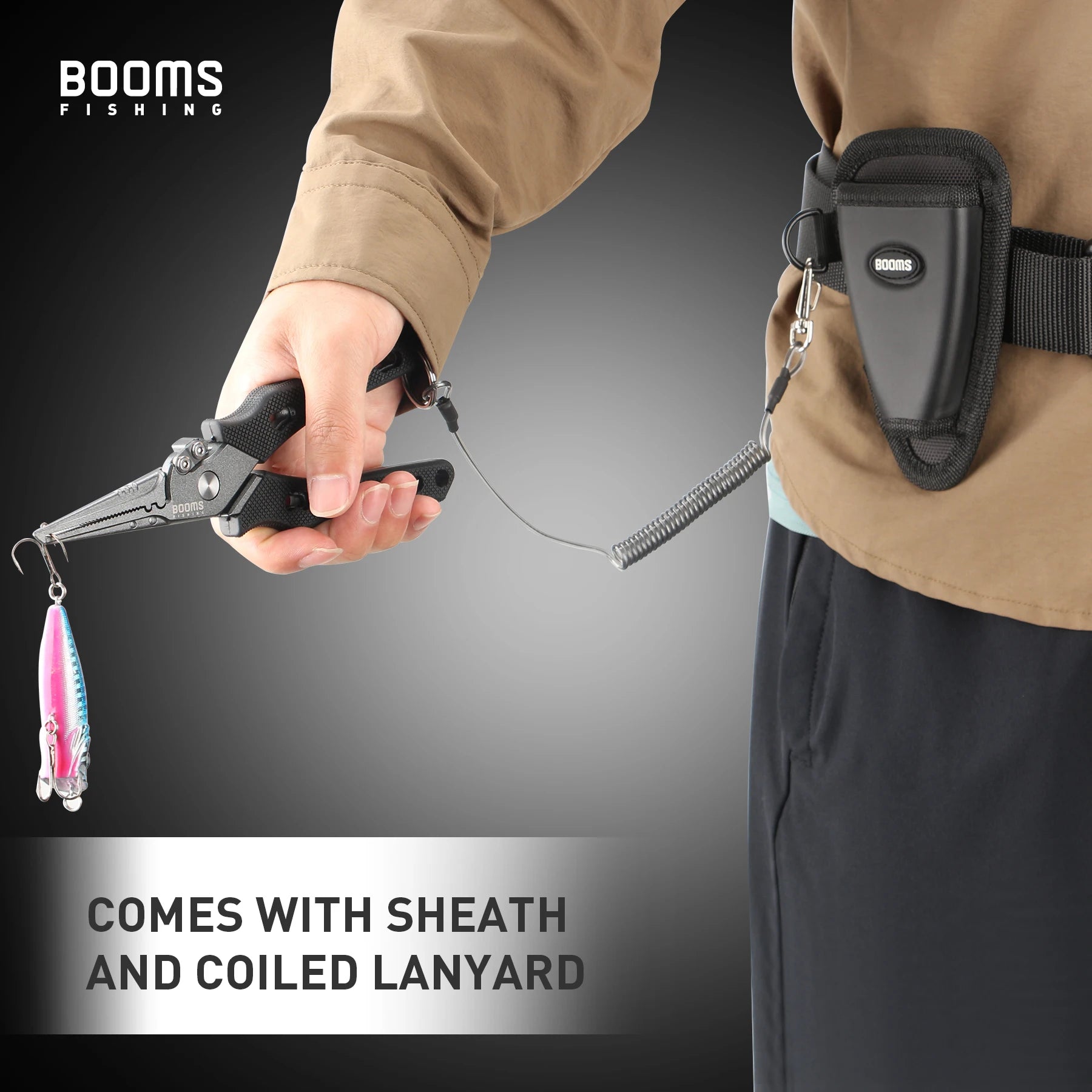 F07 Fishing Pliers Stainless Steel Braid Line Scissors Cutters Crimper Hook Remover Rust-Proof Fishing Gear Tool