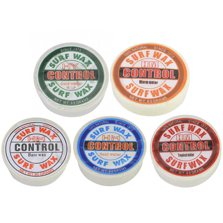 80G Anti-Slip Wax Lightweight 5 Kinds Water Temperature Waxes High Quality Surfing Wax Water Sports Surfing Accessory
