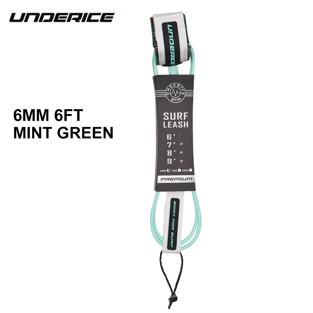 Surf Leash SUP Board 6-10FT Surfboard Leash Surf Leg Rope Surfing Leash for All Surfboard Foot Rope Surf Accessories
